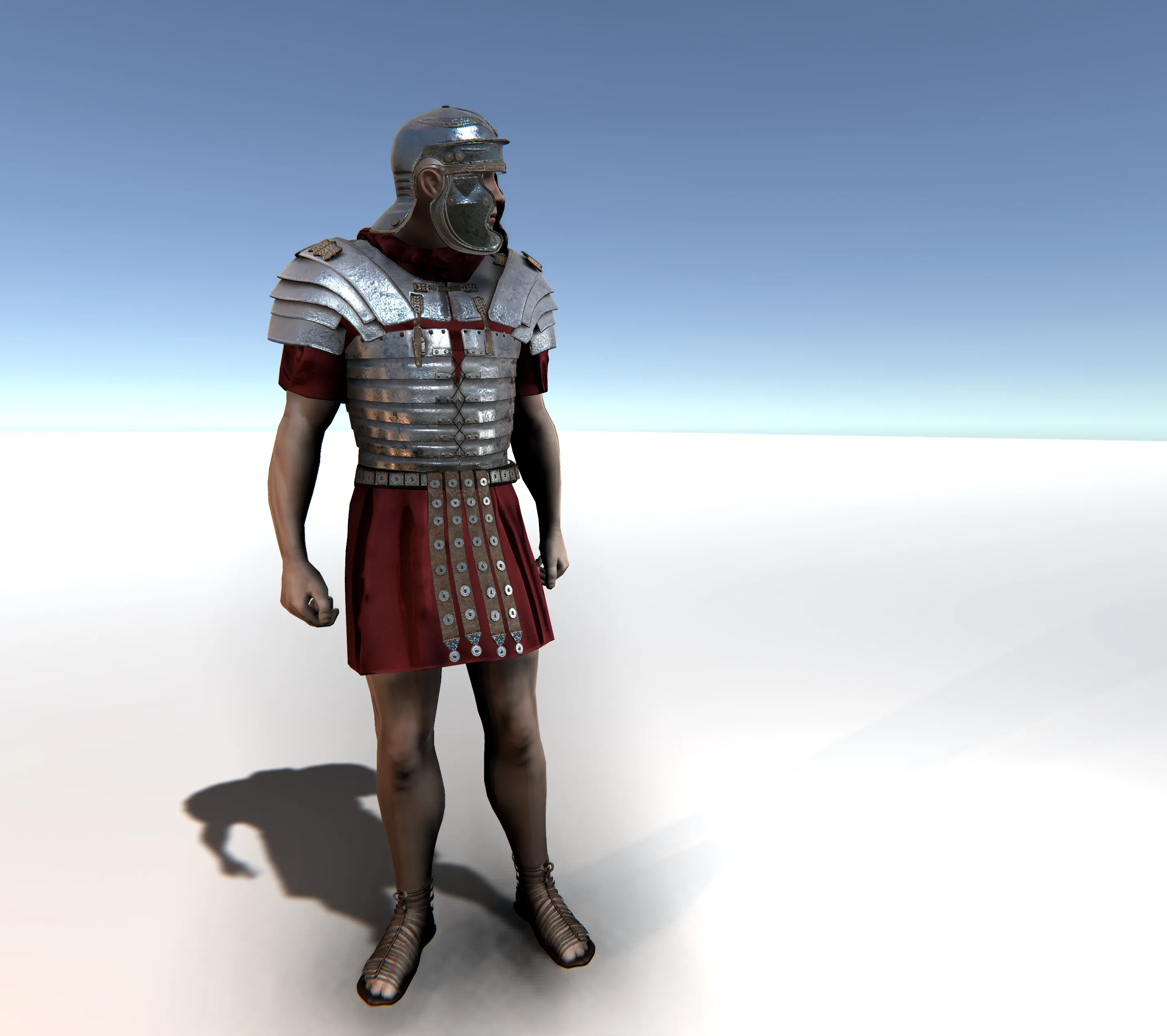 Roman Soldierfor Unity UMA 2.5 and above