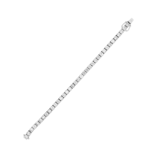 Round Diamond Tennis Bracelet