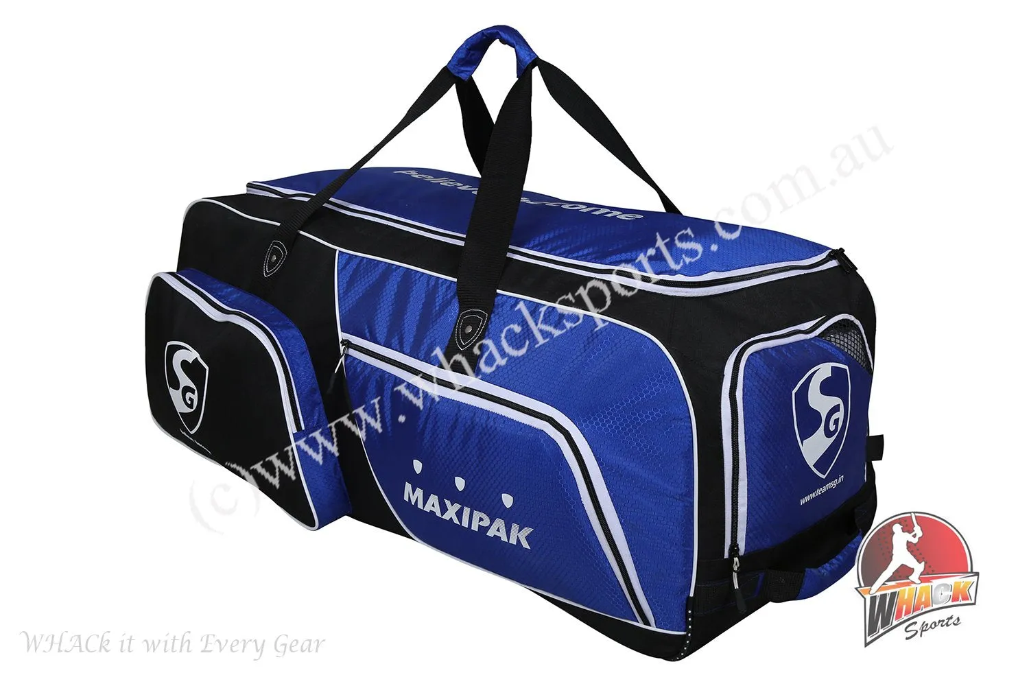 SG Maxipak Cricket Kit Bag - Wheelie - Medium