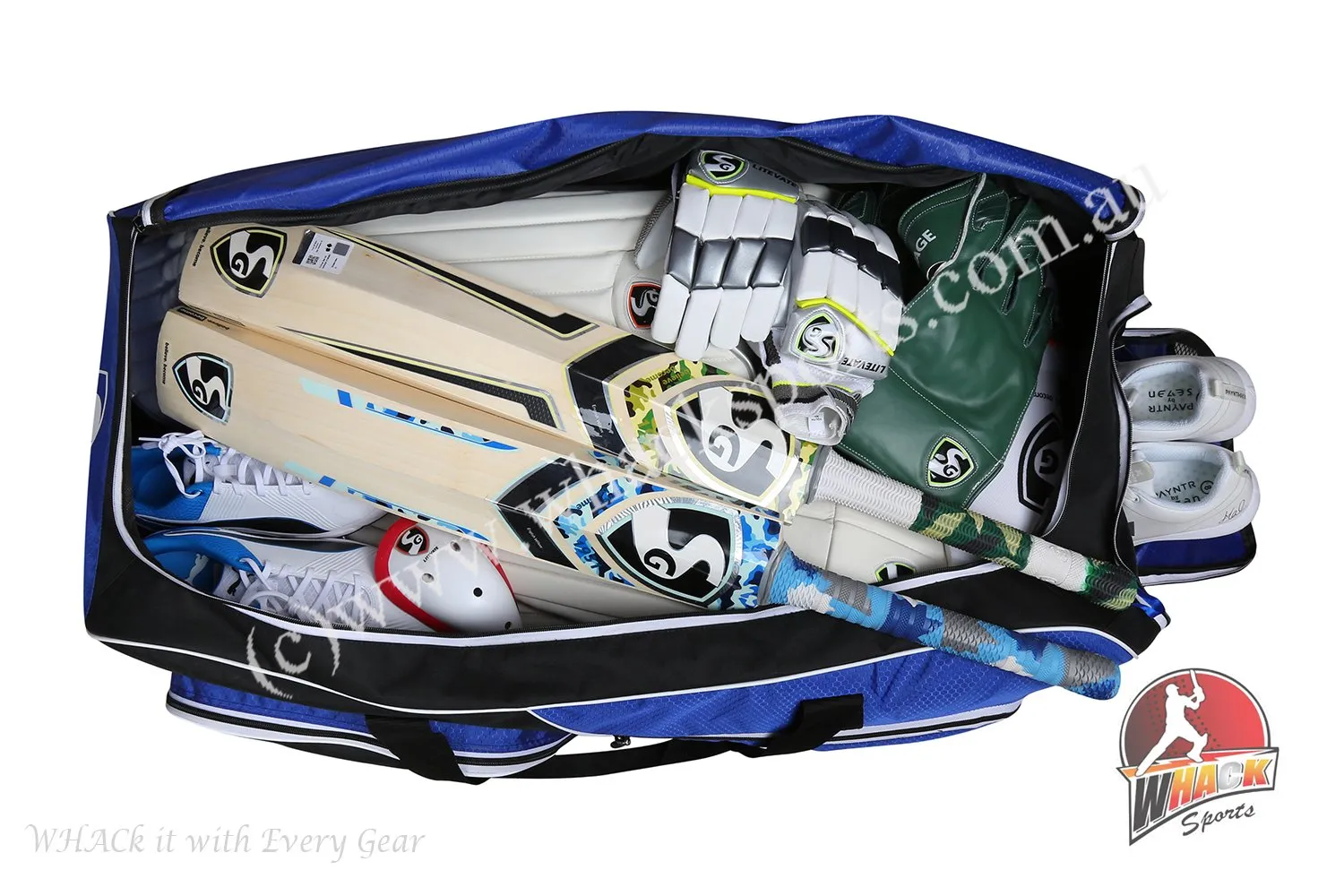 SG Maxipak Cricket Kit Bag - Wheelie - Medium