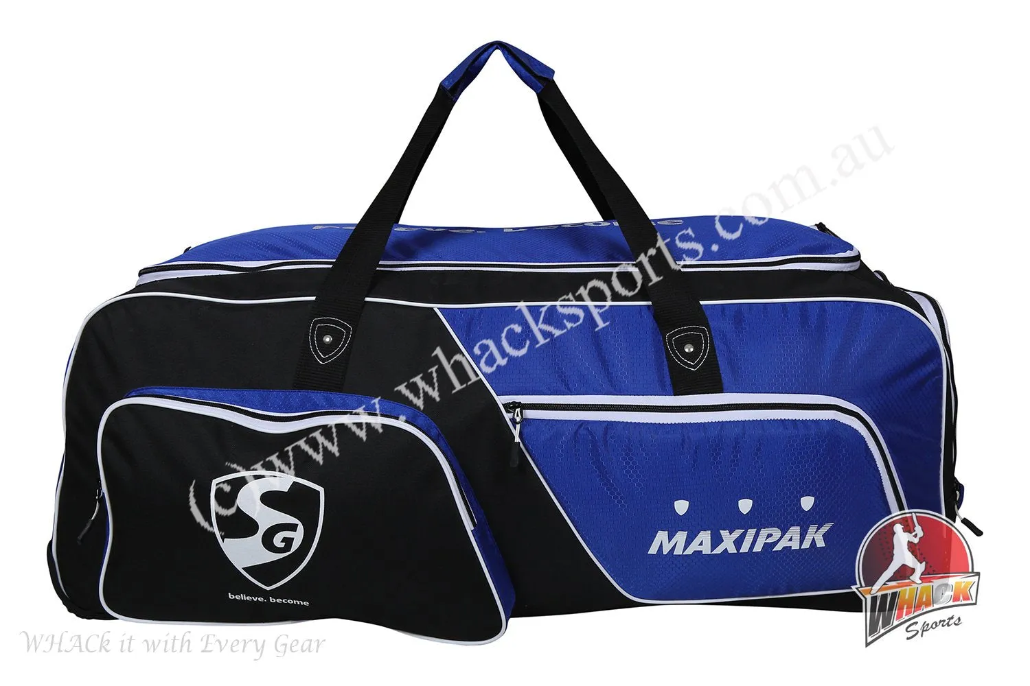 SG Maxipak Cricket Kit Bag - Wheelie - Medium