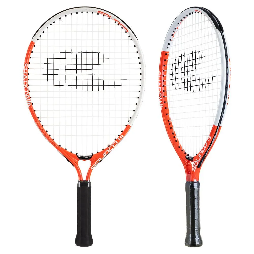 Shadow 19 Inch Aluminum Junior Racquet White and Red