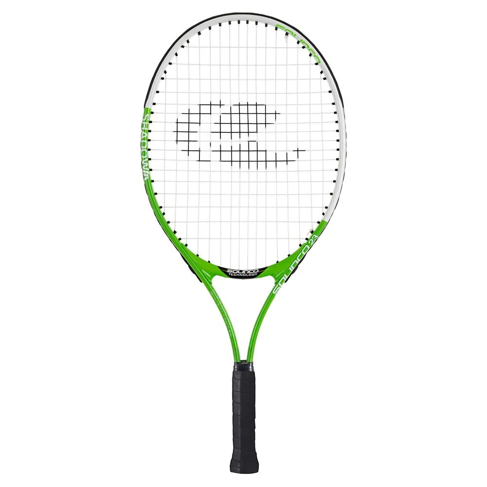 SHADOW 23 Inch Aluminum Junior Racquet White and Green