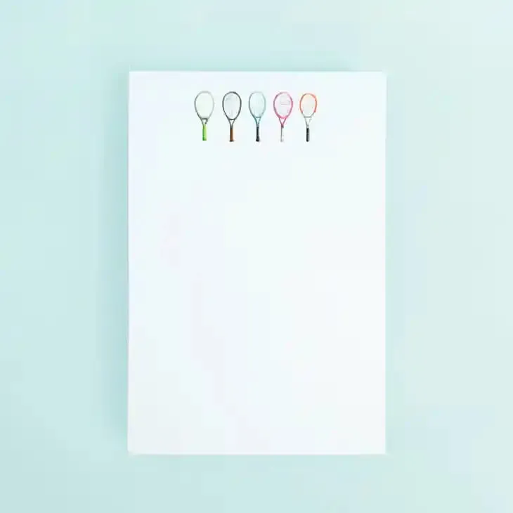 Sports Notepad - Golf, Tennis, Pickle