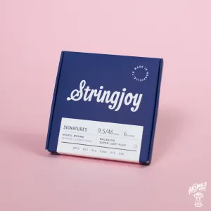 Stringjoy - Signatures - Nickel Wound Electric Guitar Strings - Balanced Super Light Plus 9.5-46