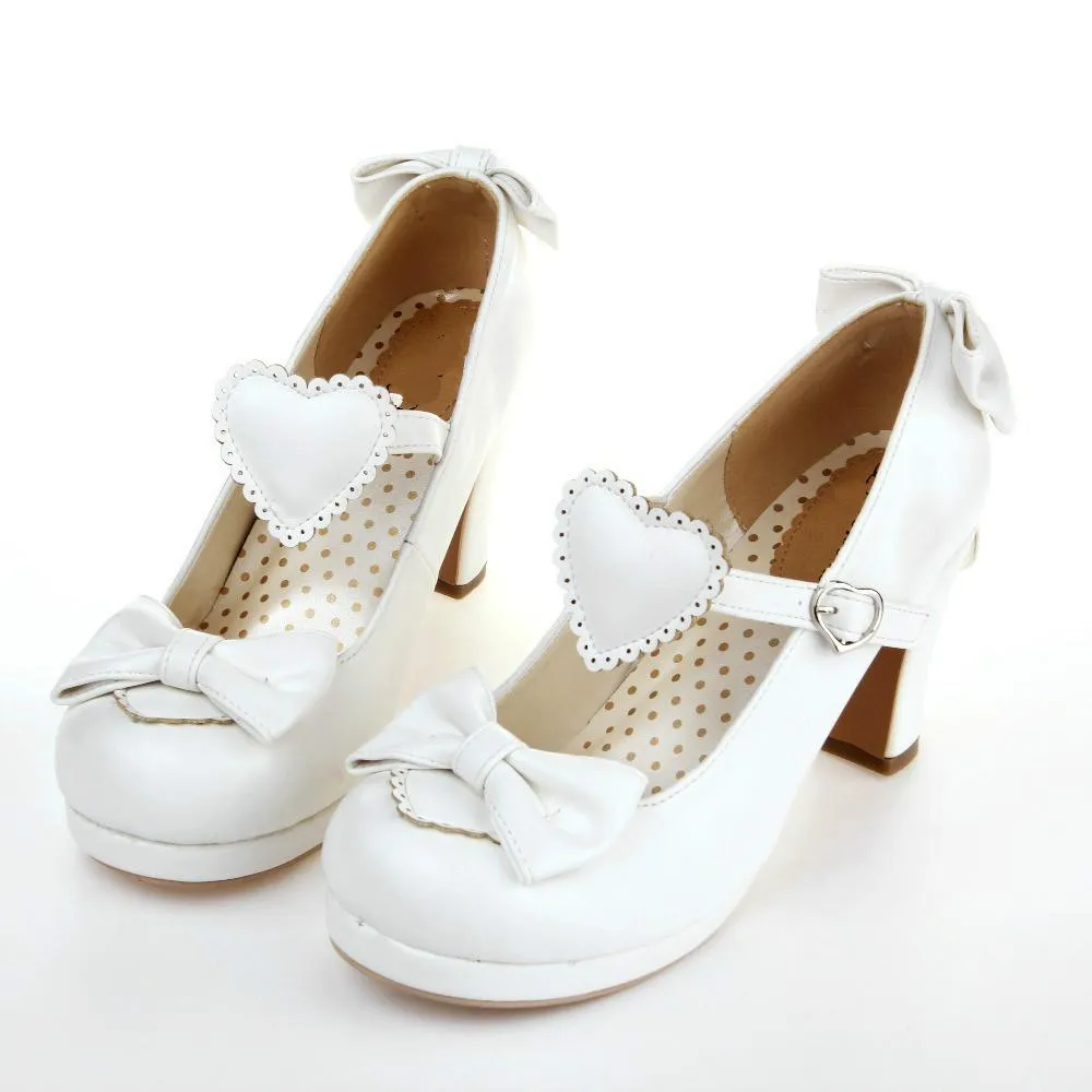 Sweet Heart Lolita Heels