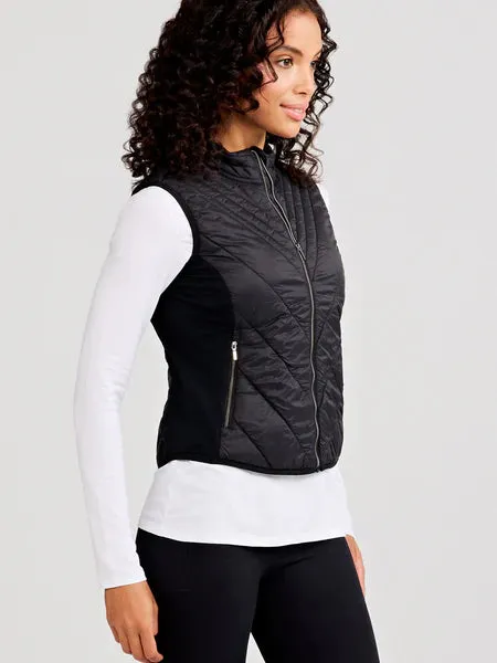 tasc Performance Women's Release Hybrid Vest in Black