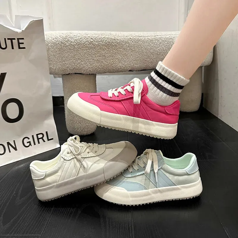 TAVIMART  -  Shoes Woman Modis Clogs Platform Round Toe Tennis Female New Cute Creepers Summer Breathable Korean Shoes Tennis Female Rou