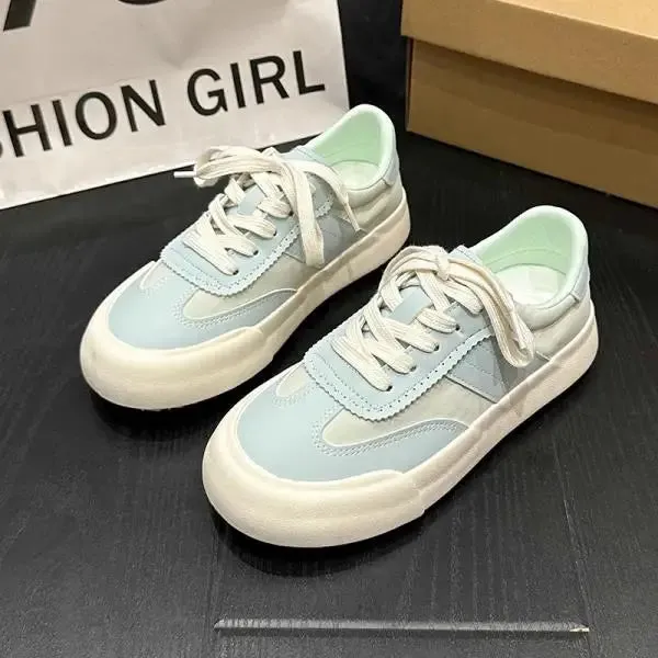 TAVIMART  -  Shoes Woman Modis Clogs Platform Round Toe Tennis Female New Cute Creepers Summer Breathable Korean Shoes Tennis Female Rou