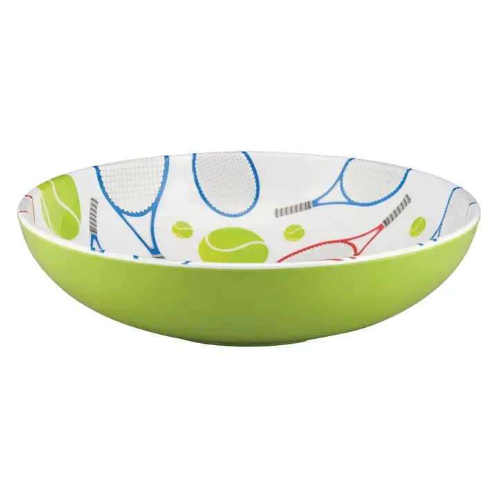 Tennis Melamine Serving Bowl