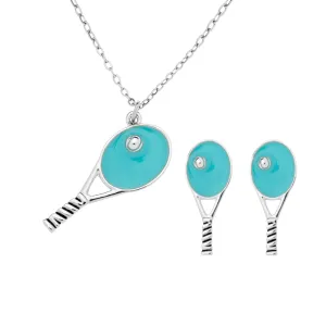 Tennis Racket Jewelry Gift- Pick Color