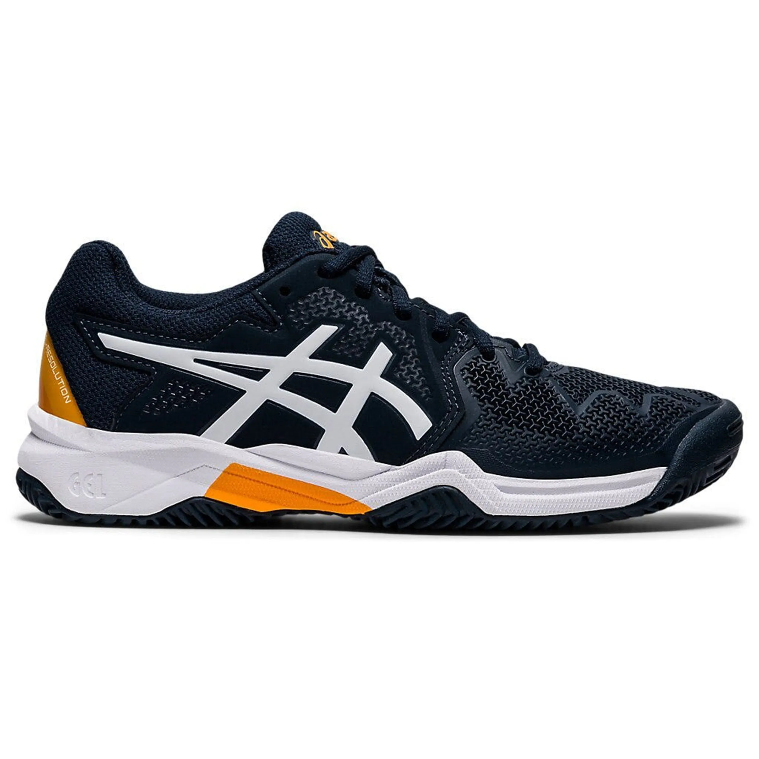 Tennis Shoe ASICS Gel resolution 8 GS French Blue/White