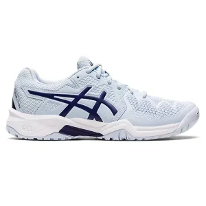 Tennis Shoe Kids Asics GEL RESOLUTION 8 GS SOFT SKY/DIVE BLUE