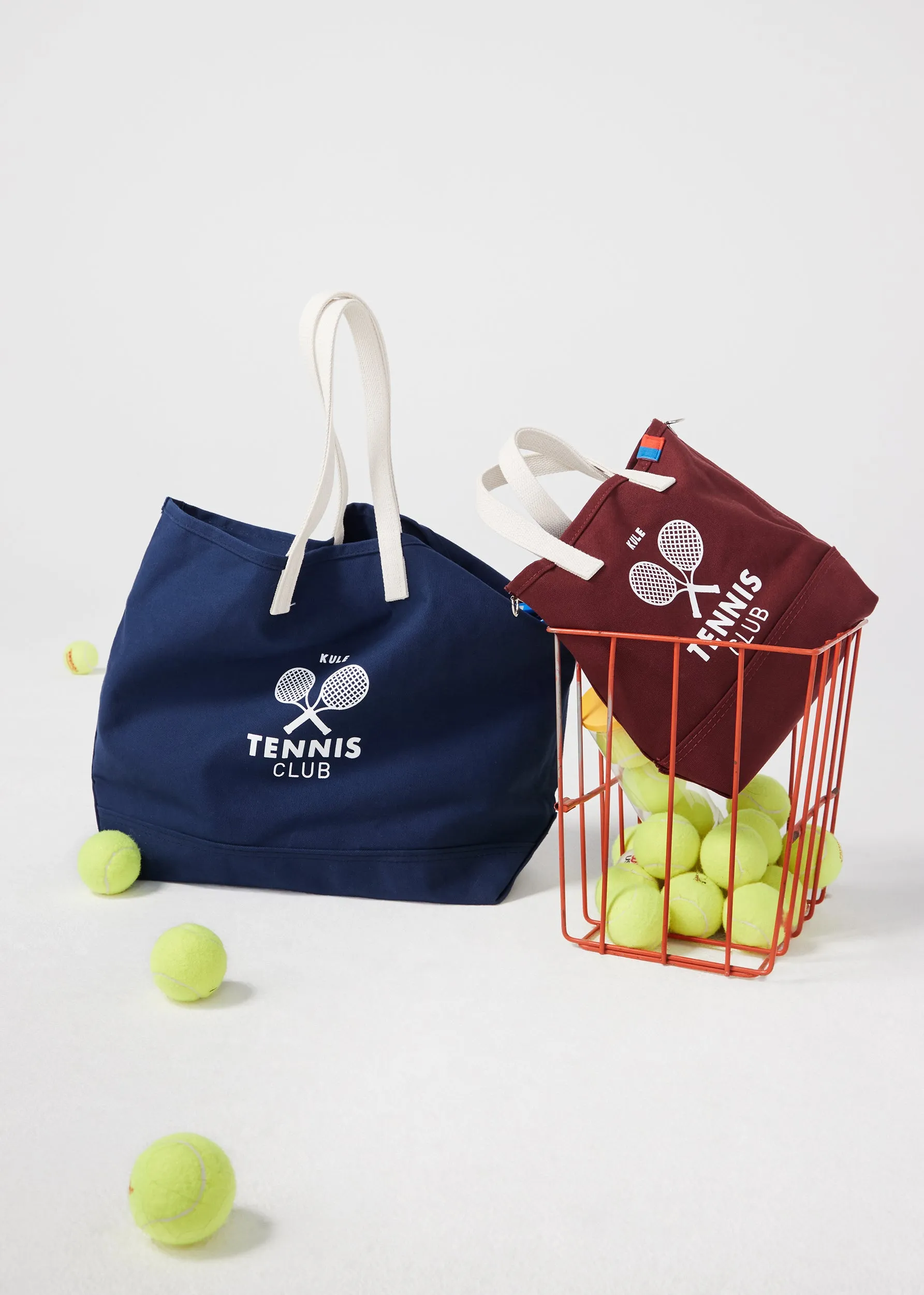 The Over the Shoulder Tennis Tote - Navy