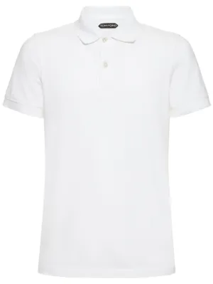 Tom Ford   Tennis cotton piquet polo 