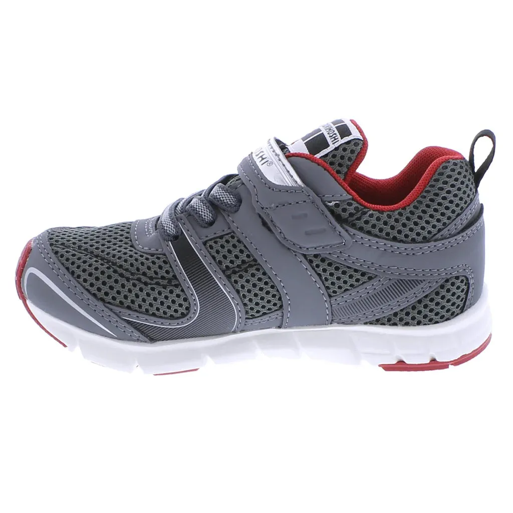 Tsukihoshi Child Velocity (Sizes 7 - 1) - Gray/Red