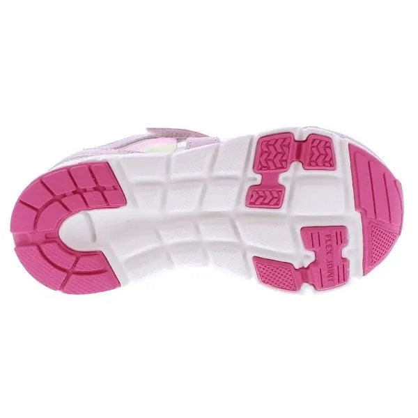 Tsukihoshi Rainbow Rose Pink Girls' Running Shoes – Machine Washable