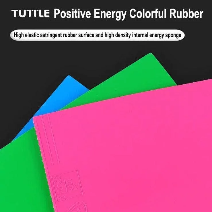 Tuttle Positive Energy ITTF Colored Table Tennis Rubber