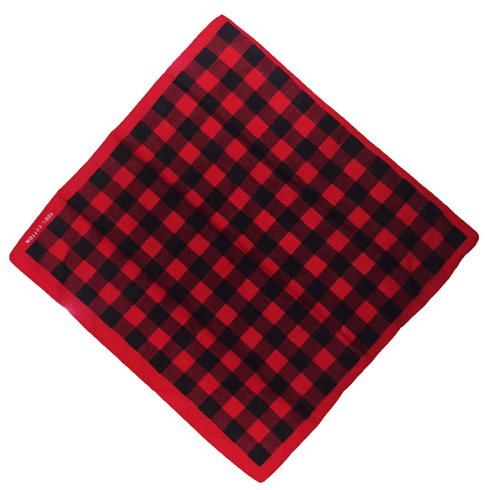 Unisex Bandanas Plaid Pet Scarves Checkered Kerchief Classic Triangle Dog Bibs Costume Decoration Accessories