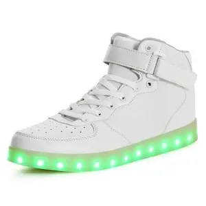 Unisex USB LED Light Luminous Couple Sneakers