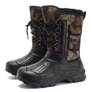 US Size 8-11 Men Waterproof Camo Hunting Boots