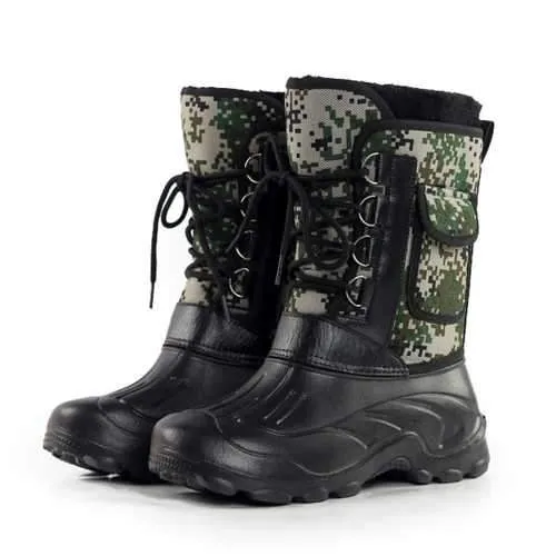 US Size 8-11 Men Waterproof Camo Hunting Boots