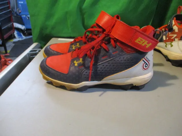 Used Under Armour Bryce Harper Size 5Y Cleats