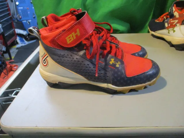 Used Under Armour Bryce Harper Size 5Y Cleats