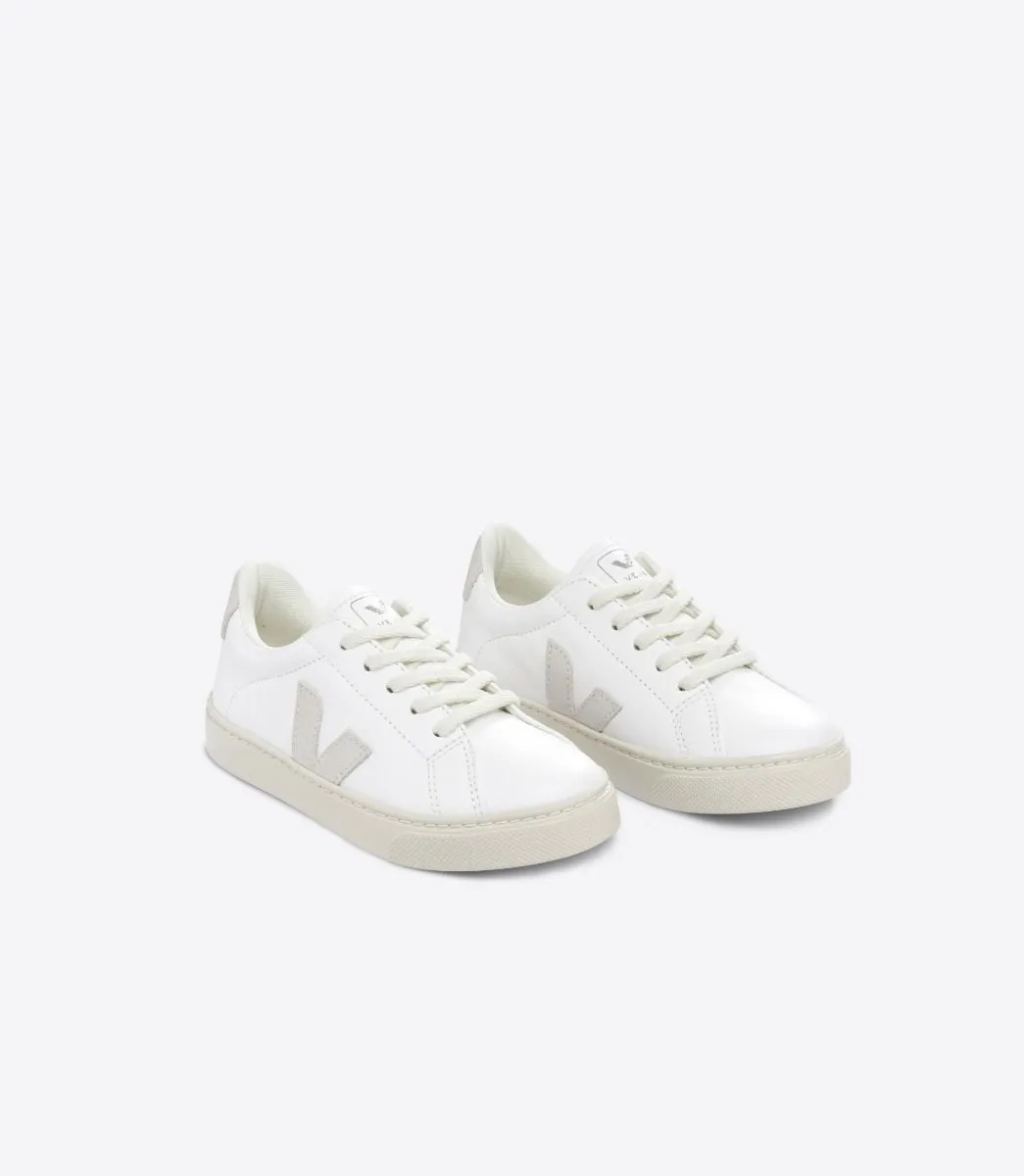 Veja Kids Esplar Laces White Natural Trainers