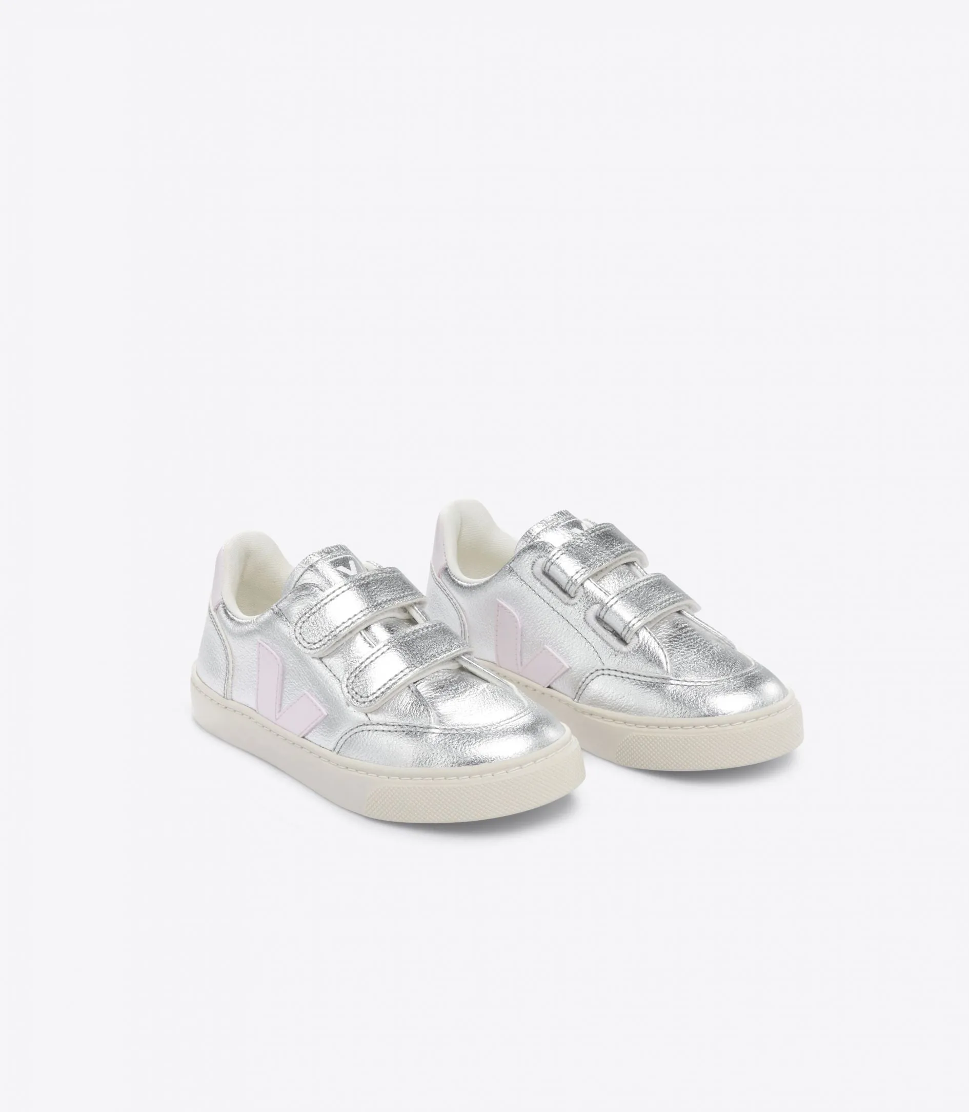 Veja Kids V-12 Silver Lassi Trainers