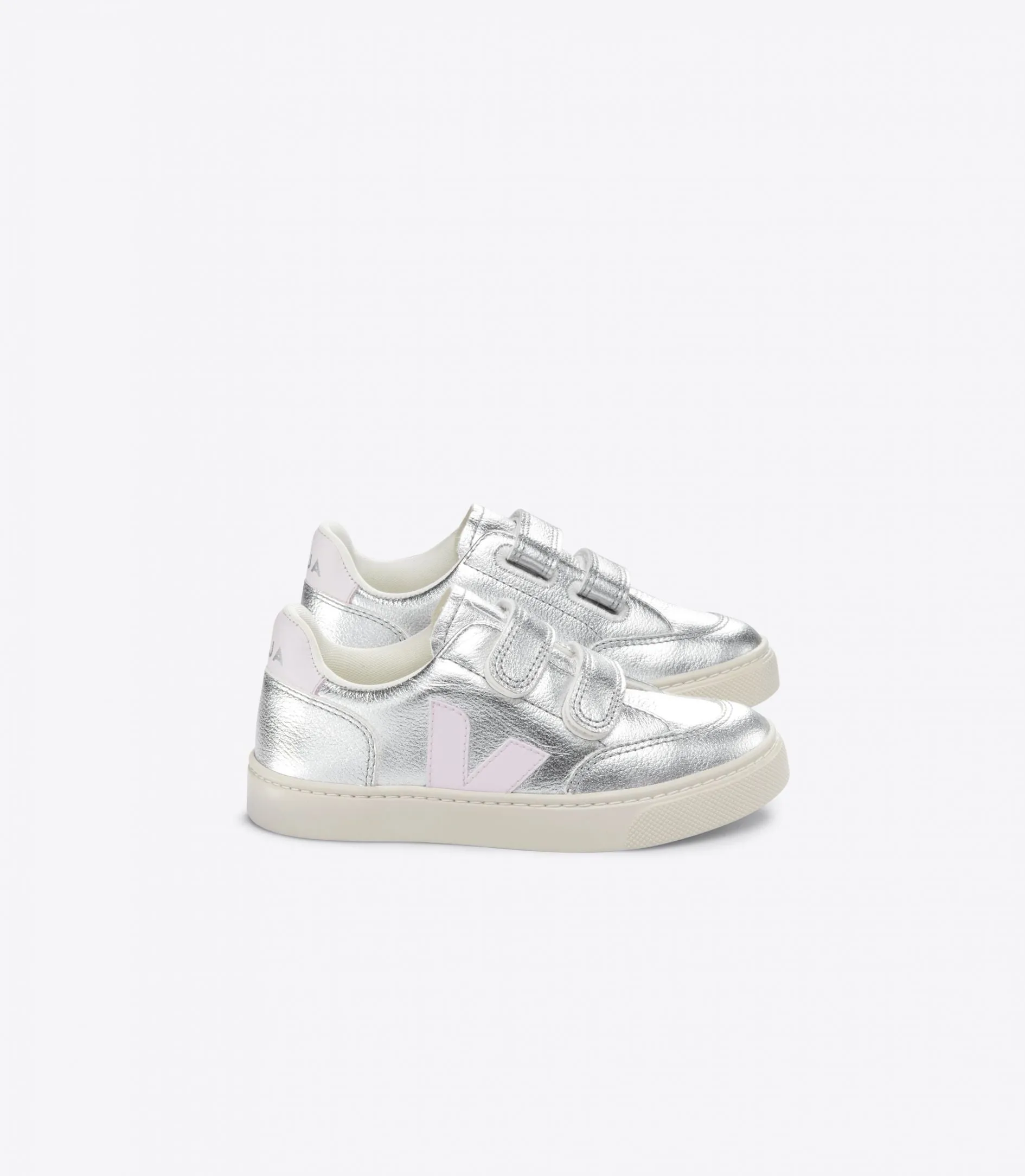 Veja Kids V-12 Silver Lassi Trainers