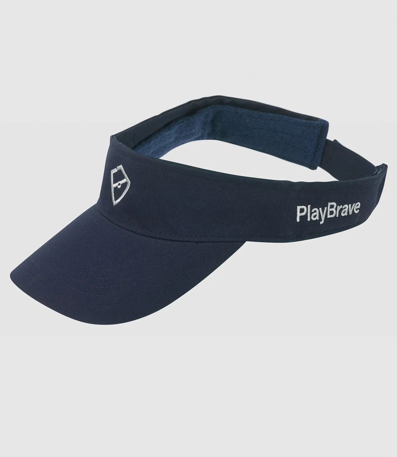 Vision Visor - Navy/Silver