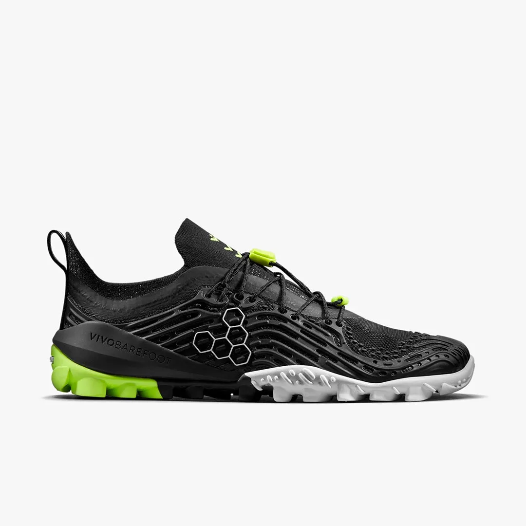 Vivobarefoot Men's Hydra ESC Obsidian Lemon Zest