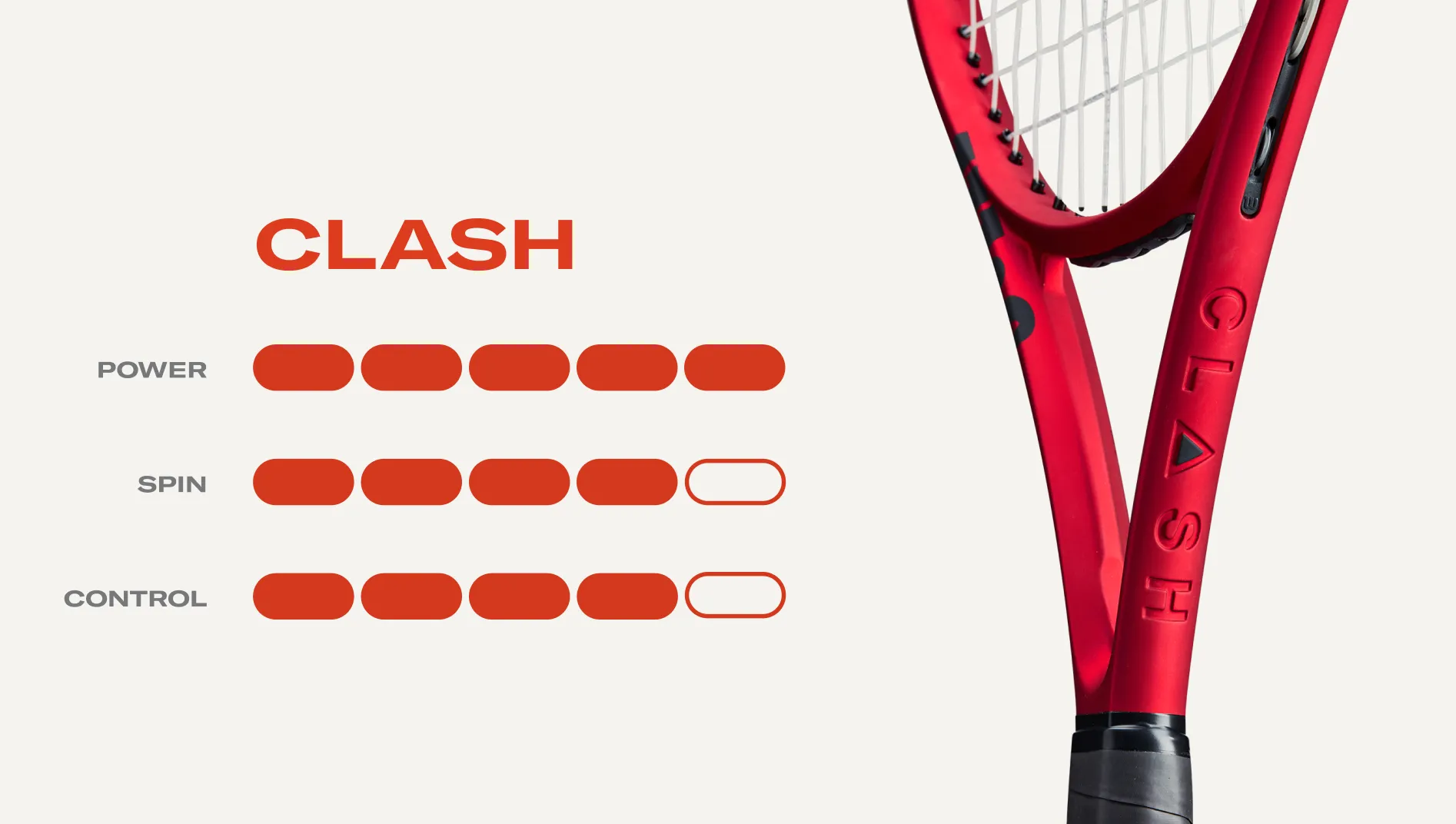 WILSON CLASH 100 Pro V2.0 Tennis Racquet Unstrung