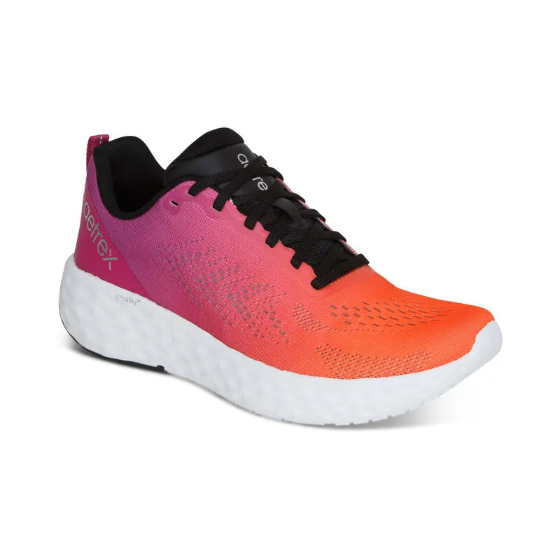 WOMEN'S AETREX DANIKA ARCH SUPPORT SNEAKER | SUNSET FADE