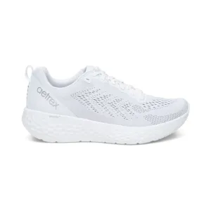 WOMEN'S AETREX DANIKA ARCH SUPPORT SNEAKER | WHITE