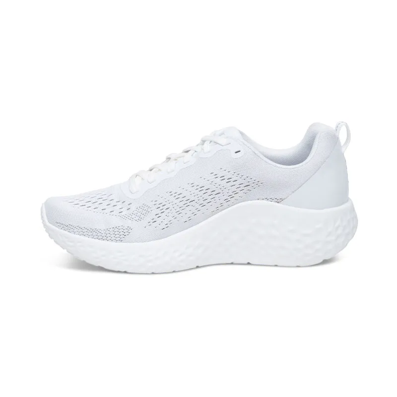 WOMEN'S AETREX DANIKA ARCH SUPPORT SNEAKER | WHITE