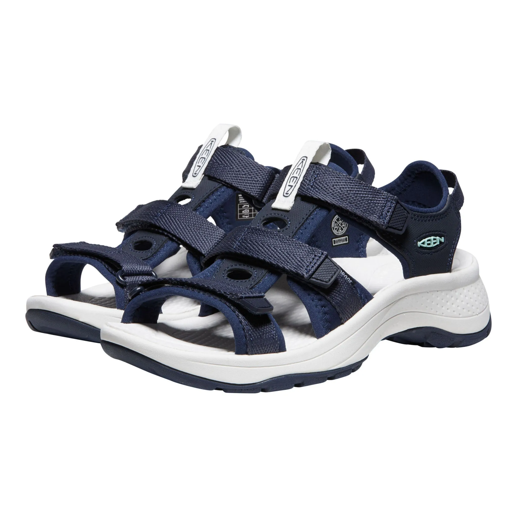 Women's Astoria West Open Toe Sandal Blue Nights/Black Iris