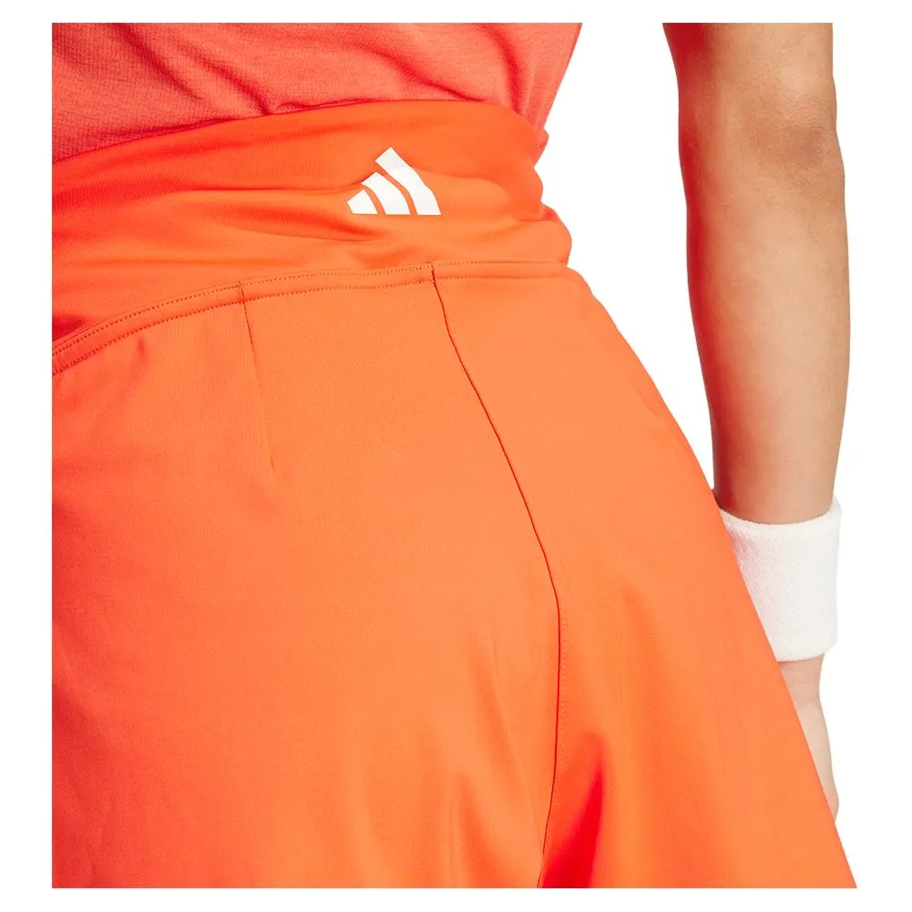 Women`s Match Tennis Shorts Bright Red and Preloved Scarlet