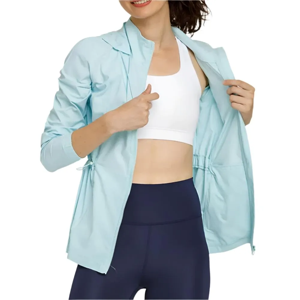 Women's Nola Tennis Jacket Blue Glow