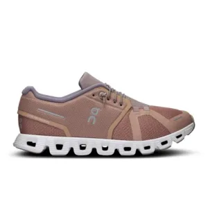 Women's On Running Cloud  5 Rosebrown/Fog