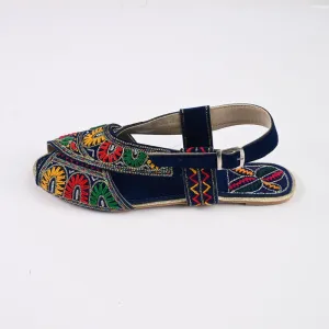 Women's Slatina Embroidered Design Peshawri Chappal