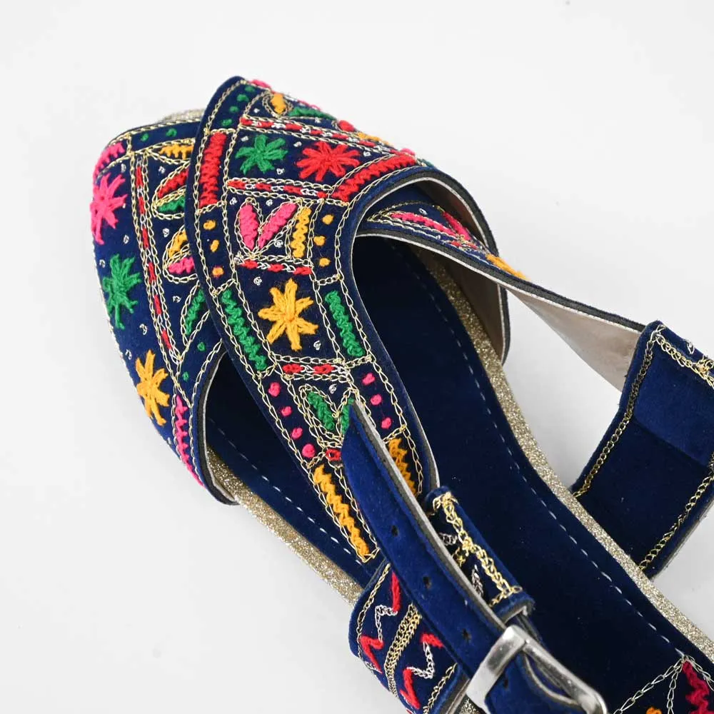 Women's Timisoara Embroidered Design Peshwari Chappal