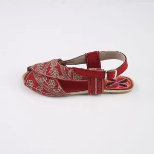 Women's Varazdin Embroidered Design Peshawri Chappal