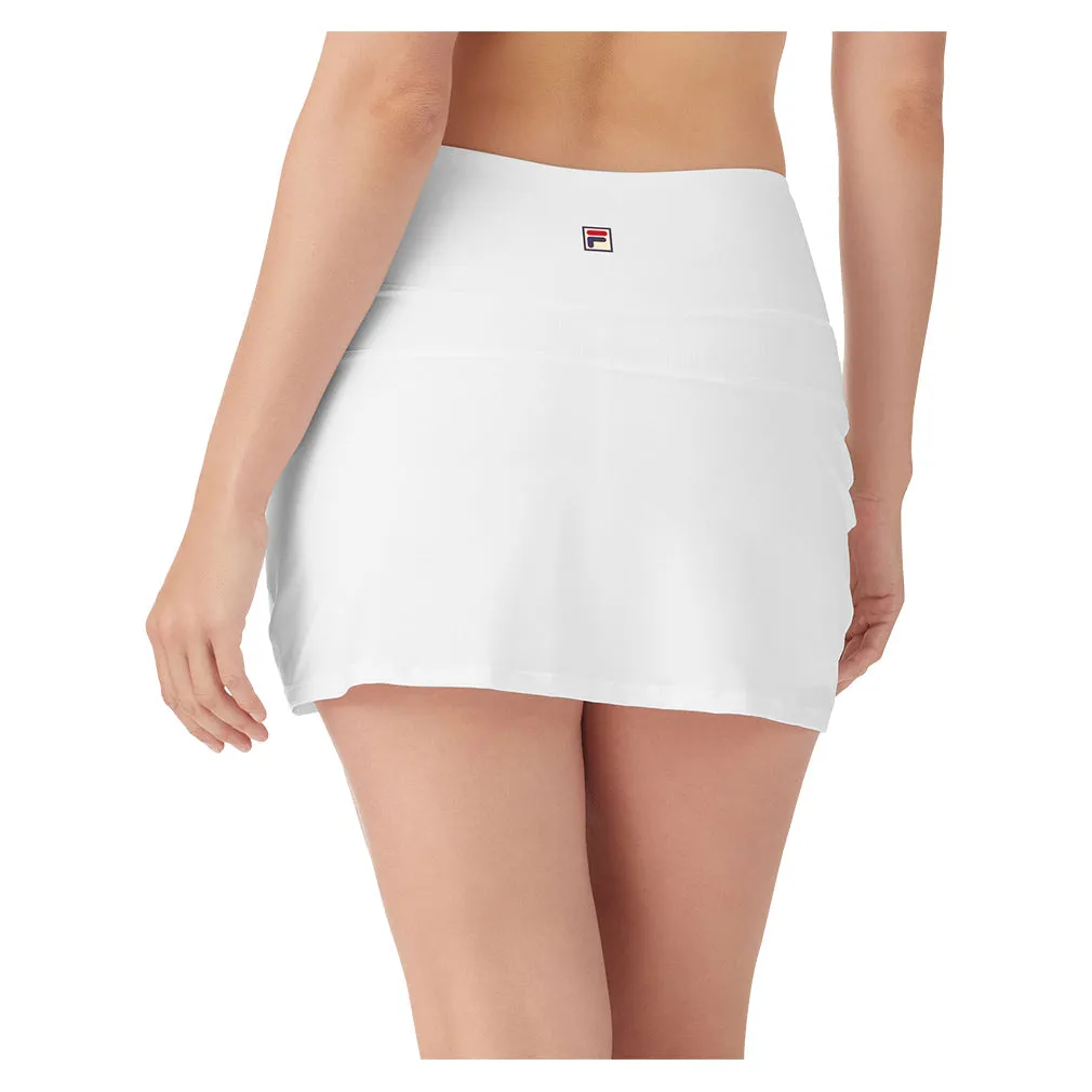 Women's Whiteline A-Line Tennis Skort White