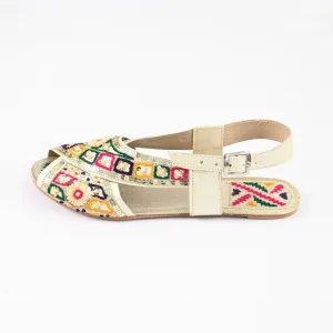 Women's Zamora Embellished Design Peshawri Chappal