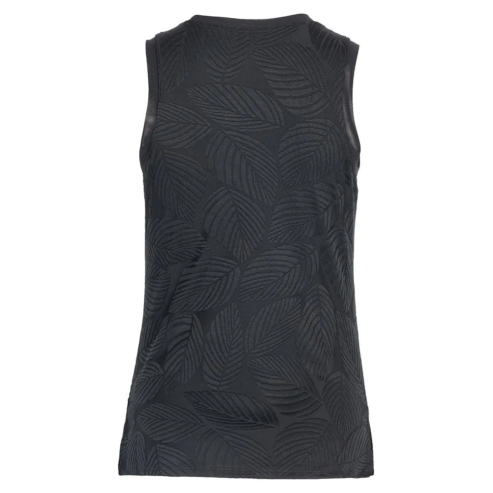 Women's Zeta Tennis Tank Fading Leaves