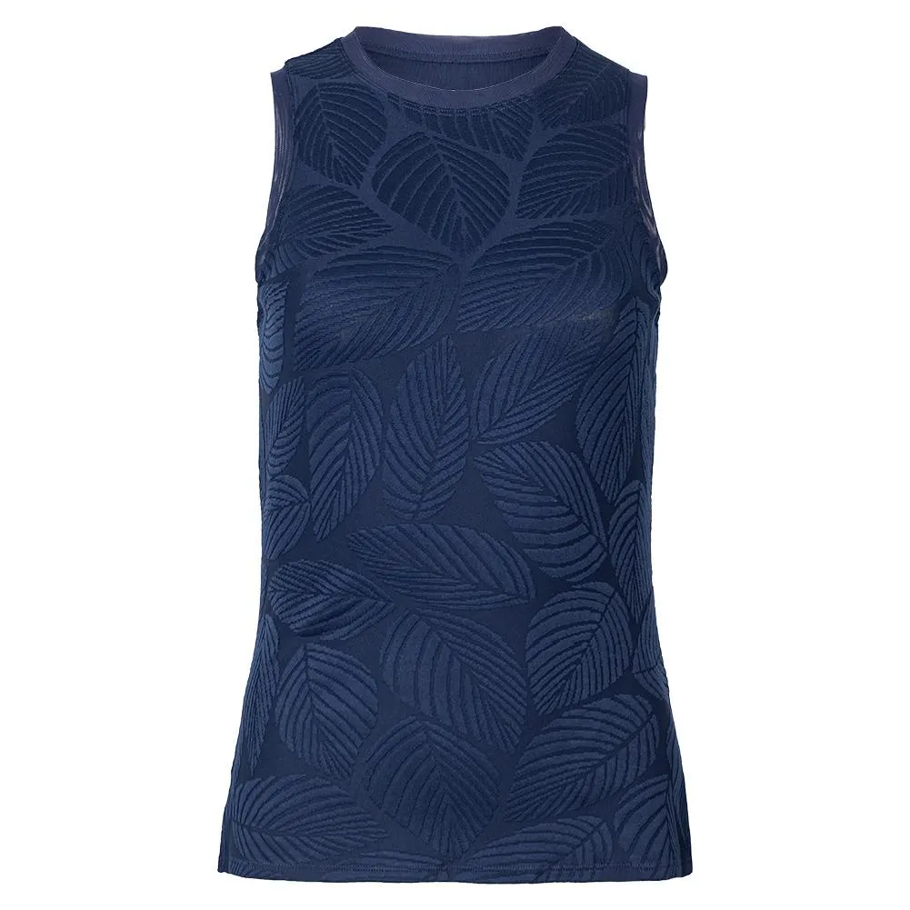 Women's Zeta Tennis Tank Fading Leaves