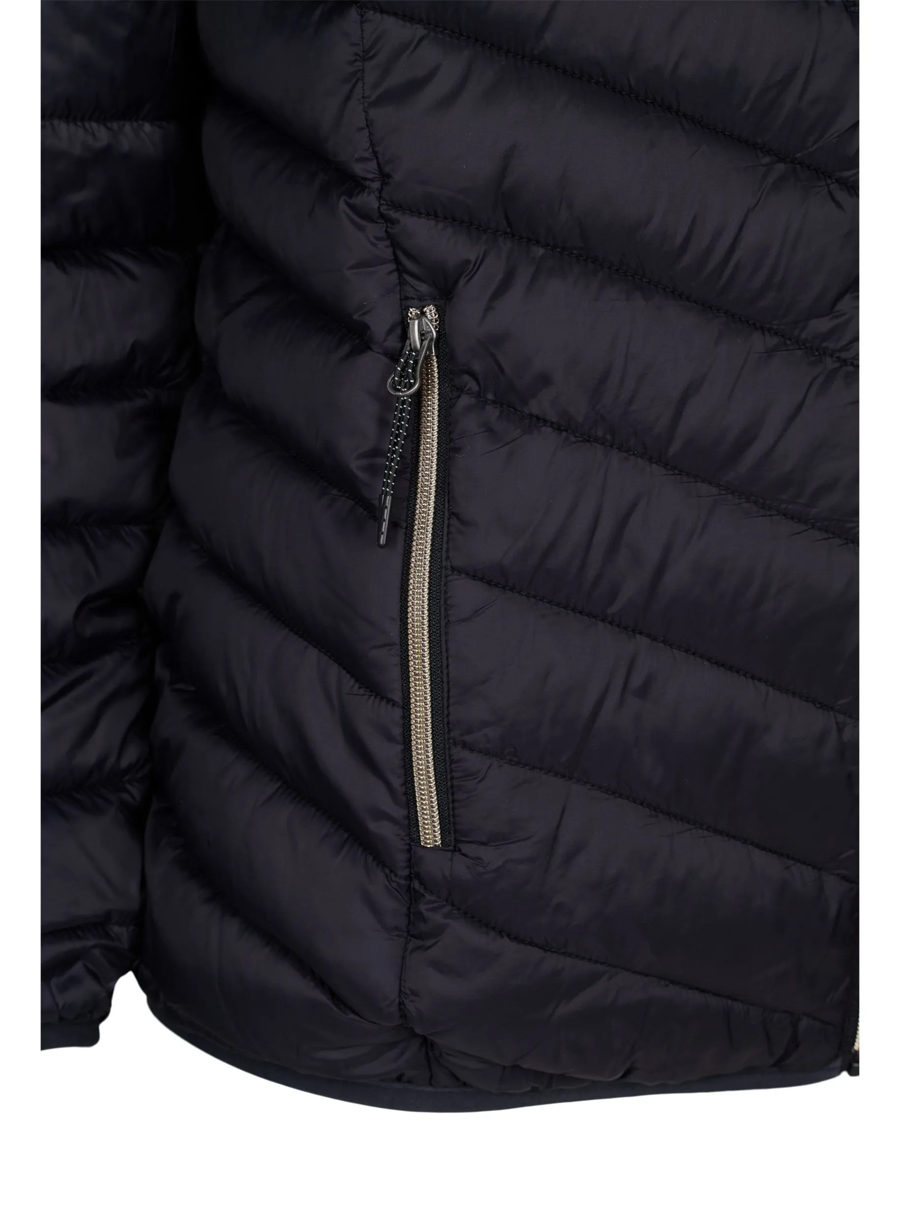 Zizzi Sally Lightweight Jacket in Black